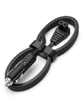 MJXYXCDH Nevera Coche Cable 5m 12V/24V, para Nevera de Coche Nevera Compresor Dometic, Alpicool, ICECO, Setpower, Waeco CF CDF, ARB, Negro Cable de Extensión de Conector de Mechero con Indicador