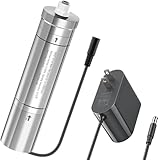 Filtro de agua LED UV Ultrąviolët para sistema de filtro de agua debajo del fregadero y sistema de ósmosis inversa, reduce hasta el 99.9% de baçtёria-última intervensión de mercurio, acero inoxidable,
