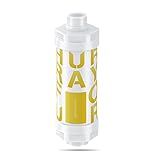 Filtro de ducha con vitamina C, suavizante de agua dura, hidratante para la piel, aromaterapia, piel y cabello más brillantes, fácil de instalar, se adapta a cualquier cabezal de ducha (limón)