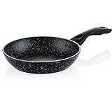 Westinghouse Sarten Antiadherente - 24 cm Sartén Inducción Vitroceramica - Mármol Negro