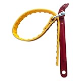 PIQIUQIU Llave de filtro de aceite de 8 pulgadas, llave de cinta multifuncional, diámetro 50-150 mm llave para abrir filtro y tubo