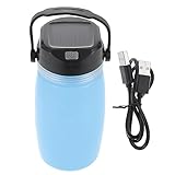 Kisangel 1 Pc Pava Tetera Solar Hervidor De Carga Solar Tetera Plegable Botella De Agua para Acampar Hervidor De Carga USB Carpa