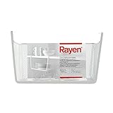 Rayen | Cesta Colgante para Baldas | Multifuncional | Fácil Instalación | Dimensiones: 30 x 15 x 25 cm
