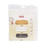Zenker Papeles de horno para moldes rectangulares, 30 x 7 cm, 6 unidades