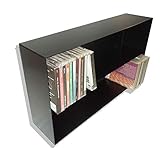 M.D.R. MUSICAS DE REGIMEN Mueble ESTANTERIA para CD Compact Disc - Metalica Color Negro - para 100 CD - / Ref. 1191