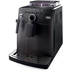 Gaggia HD8749/01 Naviglio Black, Cafetera Automática, para Espresso y Cappuccino, Café en Grano, 15 bares, 1850W, Negro, 100% Made in Italy