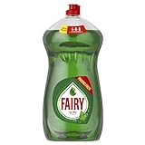 Fairy Ultra, Líquido lavavajillas verde oscuro sin remojo ni grasa 1410 ml