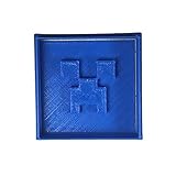 Cuticuter Creeper Cortador de Galletas Minecraft, azul