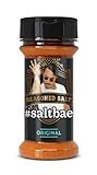 SaltBae® Condimento de Sal Sazonada - Original - especias para cualquier cocinero casero o maestro de la parrilla - ideal para una fiesta de BBQ - lleve Salt Bae a su cocina