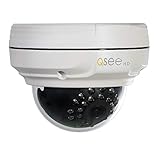 Q-See QTN8032D Cámara de seguridad IP Interior y exterior Almohadilla Blanco 1920 x 1080Pixeles - Cámara de vigilancia (Cámara de seguridad IP, Interior y exterior, Almohadilla, Blanco, Techo, Resistente al polvo)