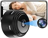 Camara Espia,WiFi1080P HD Mini Cámara Espia Oculta,Camaras de Vigilancia sin Cables Camara Seguridad Vigilancia Cámara Espía Invisible para Ver En El Movil Interior con Detección de Movimiento