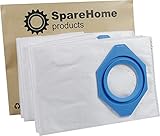 SpareHome® 10 Bolsas de alta filtración reemplazo para aspirador Nilfisk G90, GA70, GM80, GM90, GS80, GS84, GS90, GS90C, GST