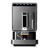 Solac-CA4810 Automatic Coffeemaker. Cafetera Súper Automática,19 bar, 1470W. Diseño compacto 18cm. Café en 40s. Capuccinador. Opción Autolavado. Café espresso, suave y favoritos personalizables. Negra