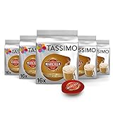 Tassimo Cápsulas Marcilla Café Con Leche | 80 Cápsulas Compatibles con Cafetera Tassimo - 5PACK - Amazon Exclusive