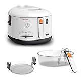 Tefal Filtra One FF1631 Freidora, 1900 W, 1.2 Kilos, Aluminio, Blanco