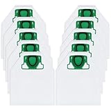 DLAIMI 10 piezas aspiradora bolsas compatibles con Vorwerk Kobold VK200 FP200, accesorios de bolsa de polvo adecuado para Vorwerk Kobold VK200.