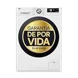 LG F4WR7009AGW - Lavadora Inteligente, 9kg, AI Direct Drive, 1400rpm, Carga Frontal, TurboWash 360º, Wifi, Vapor Steam, Clasificación A, Serie 700, Blanco