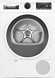 Bosch WQG24108IT Serie 6 - Secadora con bomba de calor, capacidad de 9 kg, EasyClean: filtros para pelusa, cesta de lana, media carga, programa rápido
