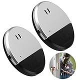2 Detector de Apertura de Puerta y Ventana alarmas, 130 dB, para Ventanas y Puertas, Autoadhesivas, con Sensor magnético inalámbrico, para Seguridad en el hogar, protección antirrobo