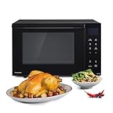 Panasonic NN-DF38PBEPG Horno Microondas y Grill, 1000W, 23L, Inverter, Modo Eco Combi, Plato no Giratorio, 16 Programas Automáticos, Bandeja Esmaltada, Rejilla Alambre, Fácil Limpieza, Negro