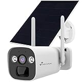 NIVIAN-Cámara vigilancia Bullet 4G(SIM)+Panel Solar 5W-Batería Larga duración 10400mAh-2K-Detección de Movimiento y Humanos-Apta Exterior-Visión Nocturna+Leds-Audio bidireccional-App EseeCloud