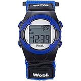 WobL - Azul 8 Alarm Reloj Recordatorio Vibratorio