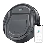 LEFANT Robot Aspirador, Succión de 2200 Pa,120 Min Autonomía, Aspirador Robot Sin Enredos, Delgado, Wi-Fi/App/Alexa, Ideal para Pelo de Mascotas, Alfombras de Pelo Bajo (M210 Pro Gris)