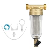 Filtro de agua reutilizable de 3/4 pulgadas, filtro de agua prefiltro, filtro de sedimento, filtro de repuesto para filtro de agua potable, combinación de filtro