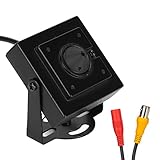 Cámara de Seguridad HD Mini Pinhole, Mini Módulo de Cámara Lente de 3,6 Mm 700tvl Cámara en Miniatura de Señal Analógica Plug and Play para Reconocimiento Facial, Cajero