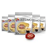 Tassimo Cápsulas de Café Marcilla Largo| 80 Cápsulas Compatibles con Cafetera Tassimo - 5PACK - Amazon Exclusive