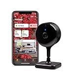 Eve CAM – Cámara Segura para Interior, 100% privacidad, Apple HomeKit Secure Video, notificaciones en iPhone/iPad/Apple Watch, Sensor de Movimiento, micrófono y Altavoz, instalación Flexible