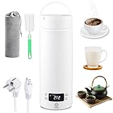 Vegena Hervidor De Agua De Viaje Pequeño, 500ml/300w Hervidor Agua Electrico Pequeño, Taza De Agua Eléctrica, Hervidor De Agua De Viaje Pequeño Para Hacer Café, Leche Y Té