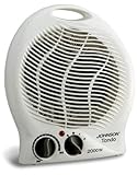 All Shop – Calefactor Johnson redondo, 2000 W, aire caliente y frío