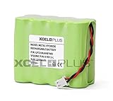 De alta capacidad Visonic 2200 mAh Powermax Pro 9,6 V Panel de alarma para batería de repuesto para 0-9912-L