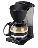 Jata CA287 - Cafetera de goteo para preparar de 2 a 8 tazas. Jarra de cristal con tapa. Sistema antigoteo. Filtro permanente suspendido. Desconexión automática. Ahorro energético. 550 W de potencia