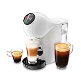 Krups Nescafé Dolce Gusto Genio S, cafetera con cápsulas para bebidas frías y calientes, Depósito de agua de 0.8 L, modo Eco, Thermoblock, apagado automático, blanco, KP2431