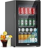 WIE Nevera Pequeña, Frigorificos Pequeños, 70L Nevera Pequeña Electrica, Configuraciones de Temperatura Personalizables, Funcionamiento Silencioso, Estantes Extraíbles, Adecuado Para el Hogar, Bar
