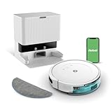 iRobot Roomba Combo 2 Essential + base AutoEmpty con autovaciado para 60 días, Robot aspirador y friegasuelos, 4 Fases Limpieza, Potente aspiración y fregado, 4 niveles succión, Recarga y reanuda, App