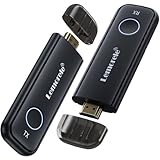 HDMI Inalámbrico, Lemorele Wireless HDMI Transmisor y Receptor Compatible con 2,4/5 GHz para la Transmisión de Vídeo/Audio Desde el Ordenador Portátil/PC al Proyector/Monitor (Plug and Play)