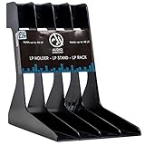 Audio Anatomy Soporte para Discos de Vinilo - Negro