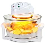 Cecotec Horno Conveccion Sobremesa Horno Combi Grill. 1300 W, Multifunción, Temperatura hasta 250ºC, Temporizador 60 minutos, Aro extensor de Capacidad (19 L)
