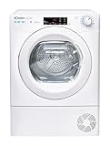 Candy Smart Pro CSOE H8A2TE S, Secadora Condensación, 8KG, Bomba Calor, Pantalla Smart Text, WiFi, App hOn, 7 Ciclos Cortos, Cajón Condensación 5L, Planchado Fácil, Inicio 24H, 67DB, Blanco