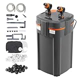 VEVOR Filtro de Acuario 1000L/H, Filtro de 3 Etapas 284L, Filtro Interno Ultra Silencioso con Protección UV, Potente Filtro Sumergible con Múltiples Funciones para Acuarios, 11W