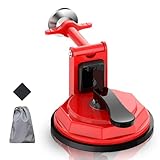 Tope de puerta con alarma, bloqueo de puerta portátil, alarma de puerta de viaje, tope de puerta, tope de puerta, tope de alarma, para seguridad en el hogar y protección personal (ventosa individual)