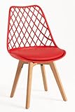 Regalos Miguel - Sillas Comedor - Silla Mima - Rojo