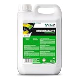 EQM - ECO-109 - Desengrasante Concentrado Enérgico - 5L - Ideal para Cocinas, Motores, Maquinaria, Suelos Industriales, Talleres, etc. - Quitagrasas de Alta Eficacia