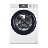 Haier I-Pro Series 1 HW100-BP14929A-S - Lavadora Carga Frontal 10KG, Clase A-20%, Función Vapor, Motor Inverter, 1400 RPM, Fin Diferido, Libre instalación, Detector Automático KG, 15 Programas, Blanco