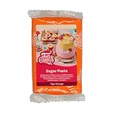 FunCakes Pasta De Azúcar Anaranjado Tigre 250 G