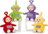 Peluche Dinotoys Teletubbies Po, Tinky-Winky, Laa-Laa, Dipsy 26cm (Set de 4 Teletubbies)