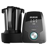 Cecotec Robot de Cocina Multifunción Mambo 7090. Capacidad 3.3L, Temperatura hasta 120ºC, Selección Grado a Grado, 10 Velocidades, Programable hasta 12h, Jarra Apta Lavavajillas, 30 Funciones, 1700W.